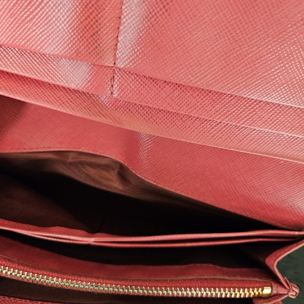 Prada Pink Bow Clutch (COA) - Picture 7 of 16